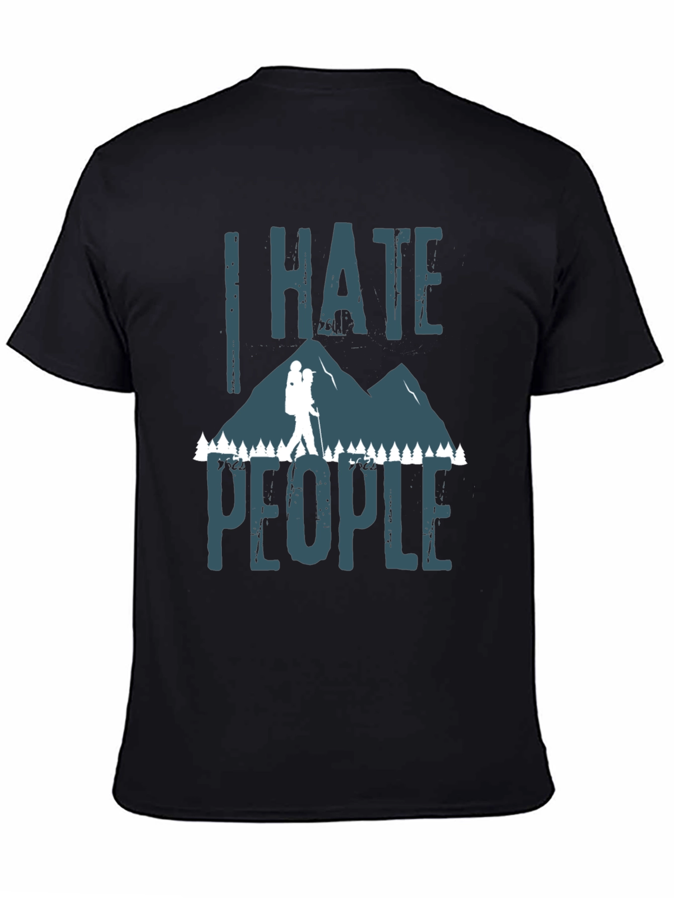 I Hate People Hiking Graphic Tee