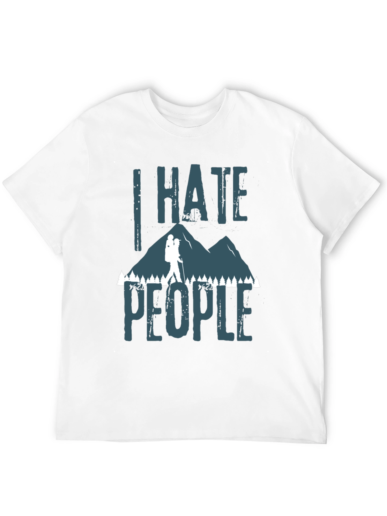 I Hate People Hiking Graphic Tee