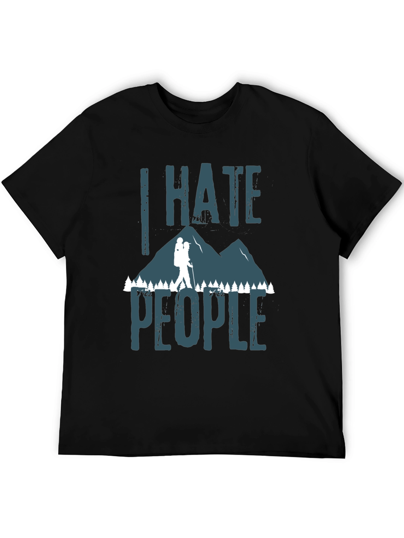 I Hate People Hiking Graphic Tee