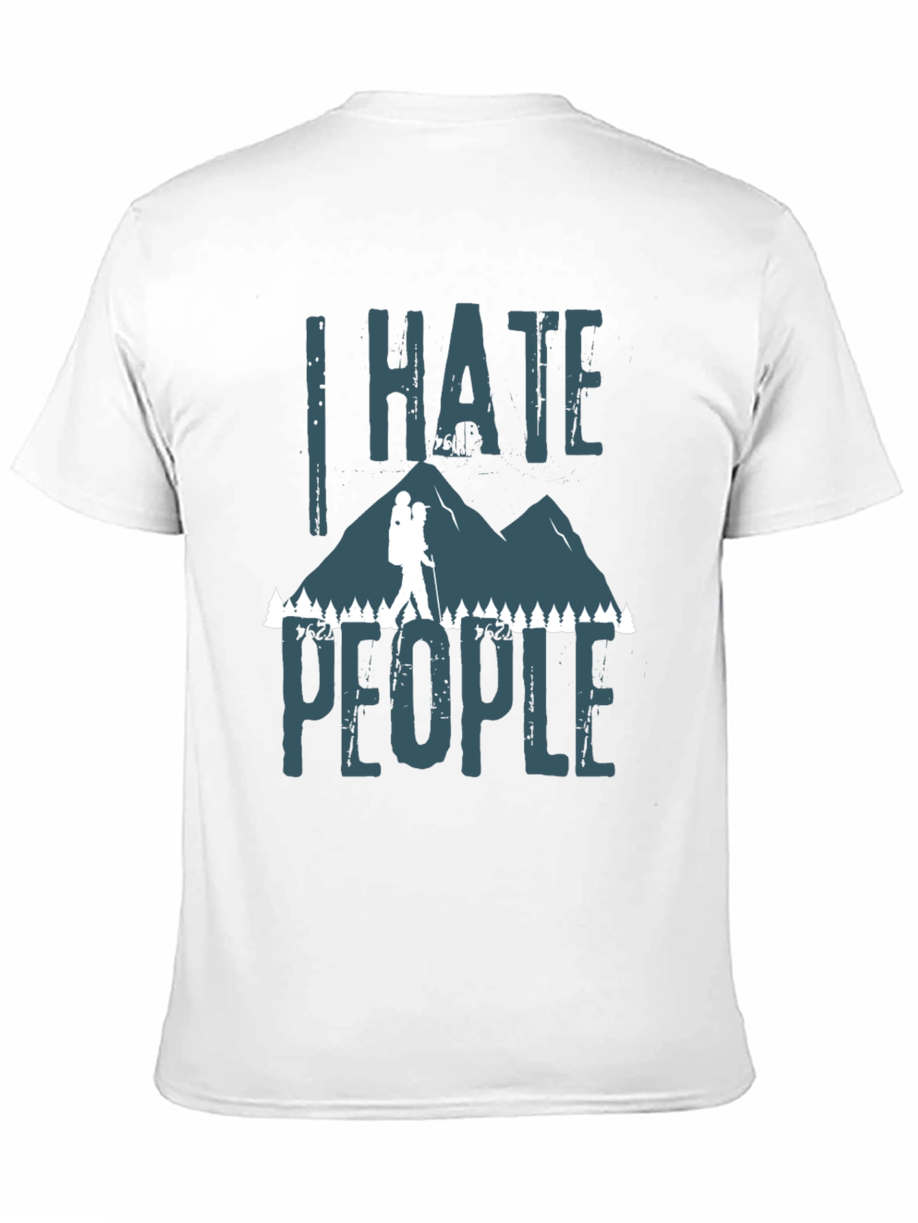 I Hate People Hiking Graphic Tee