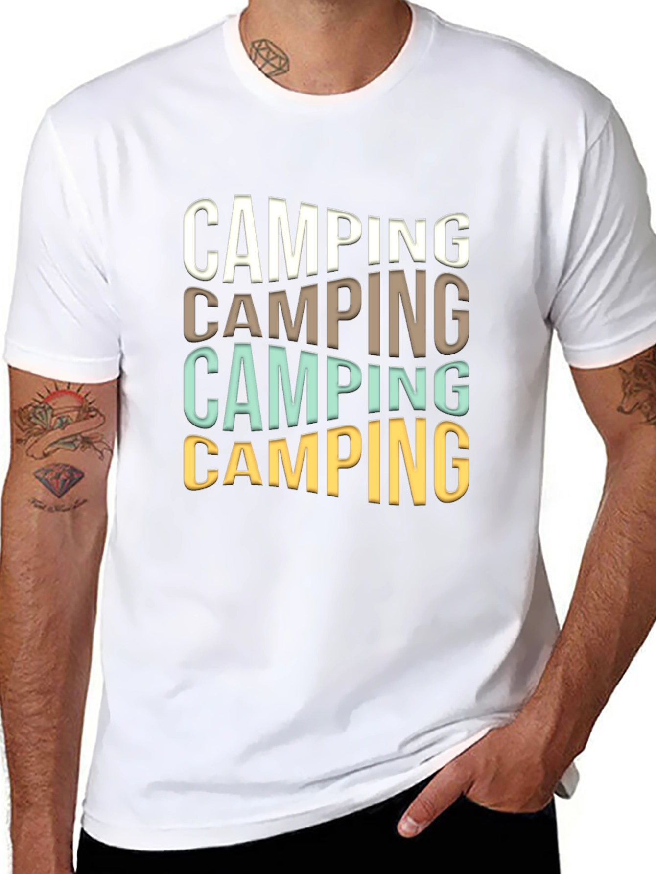 Camping T-Shirt - Fun Vacation Adventure Tee