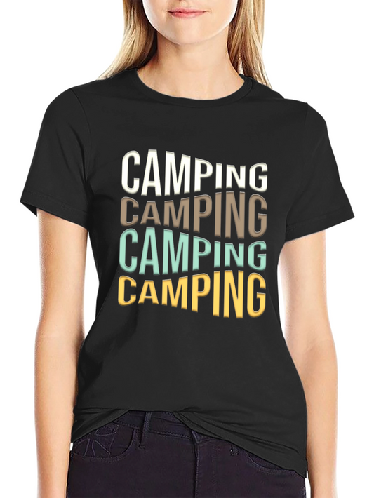 Camping T-Shirt - Fun Vacation Adventure Tee