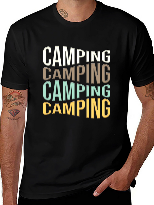 Camping T-Shirt - Fun Vacation Adventure Tee