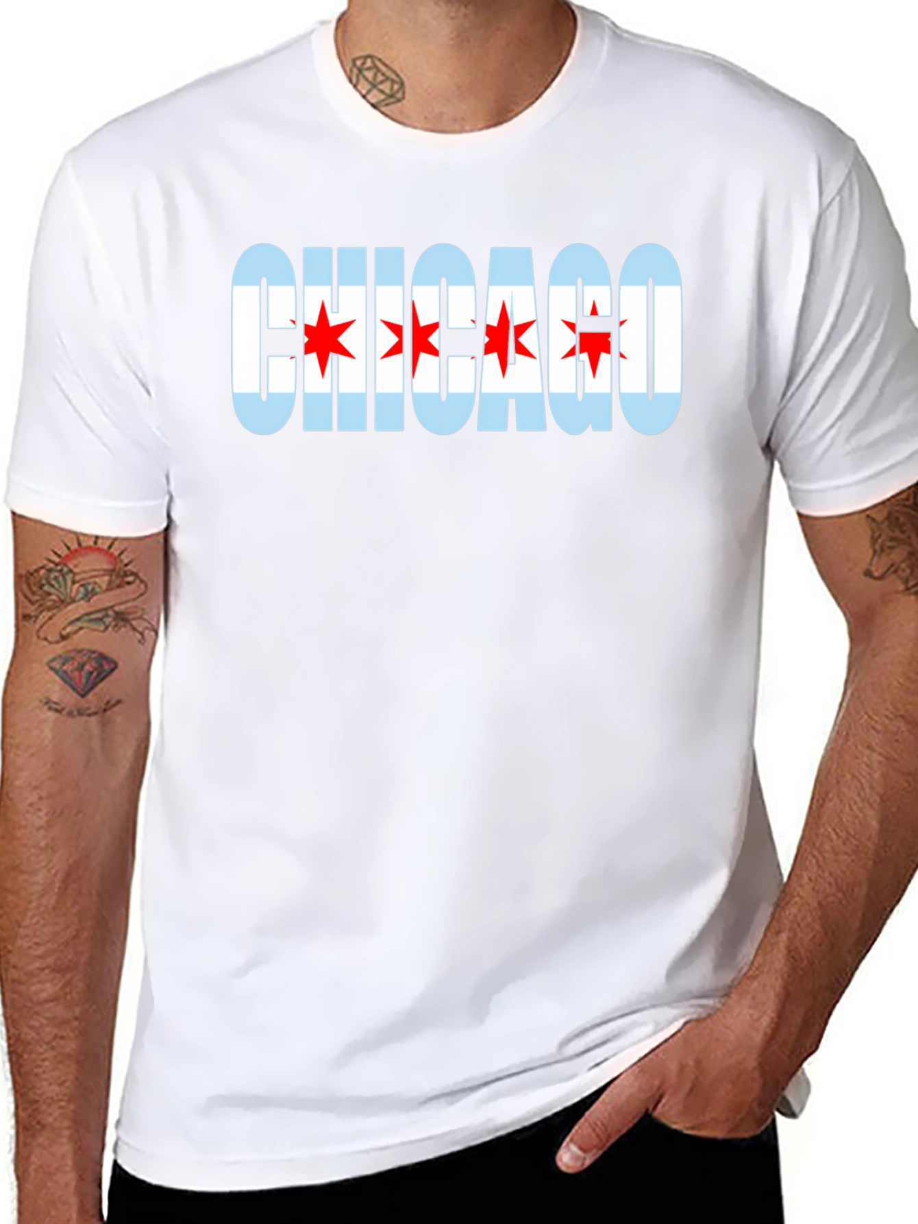 Chicago Flag T-Shirt - City Pride Tee