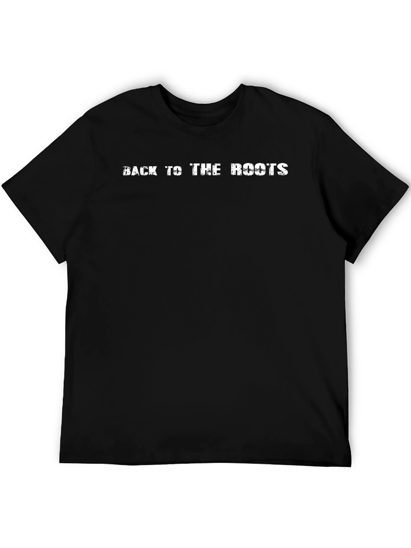 Back To The Roots Black T-Shirt
