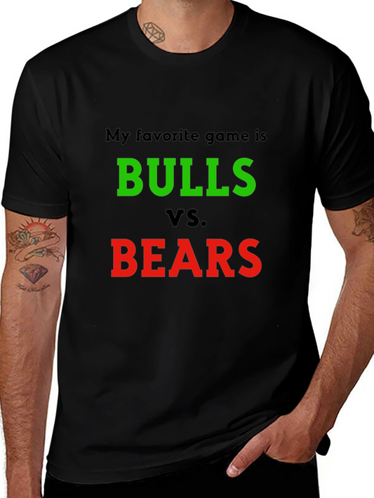 Bulls vs. Bears T-Shirt - Stock Market Game