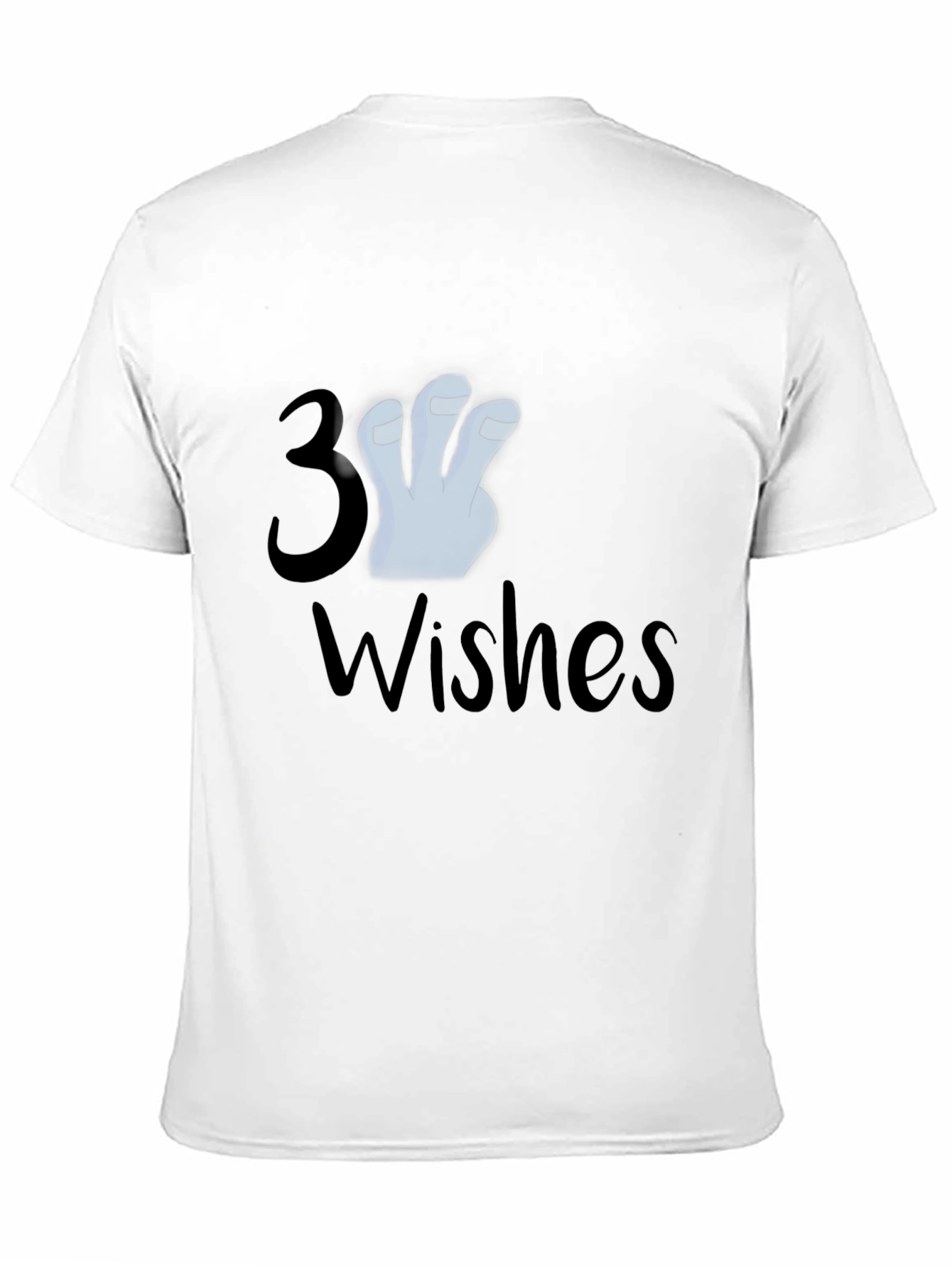 3 Wishes Graphic T-Shirt - Black