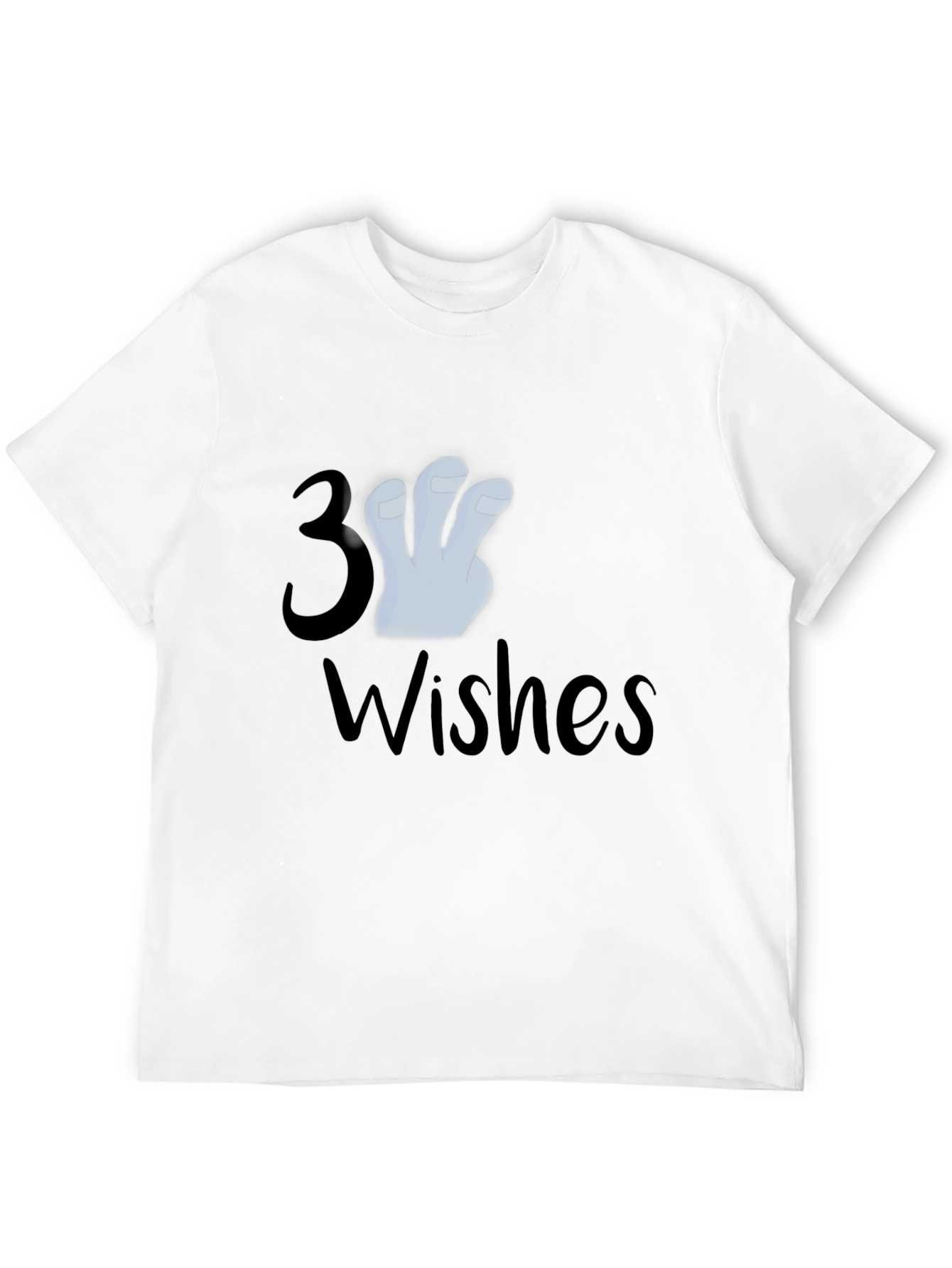 3 Wishes Graphic T-Shirt - Black