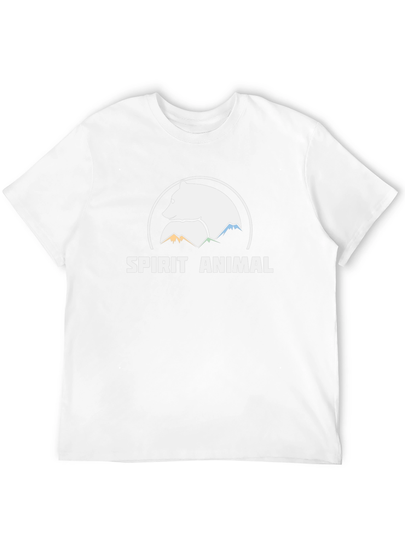 Spirit Animal Graphic Tee - Mountain Bear Design
