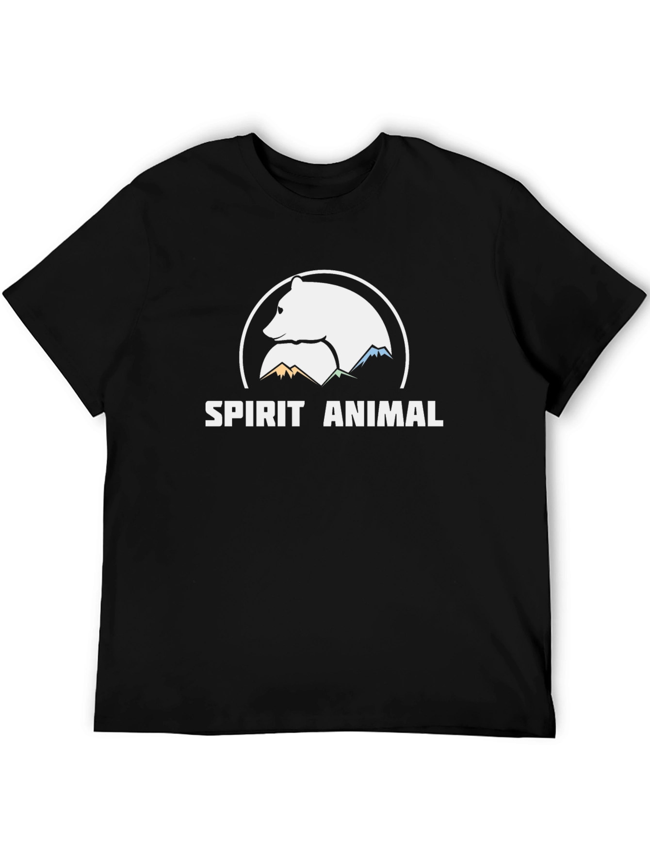 Spirit Animal Graphic Tee - Mountain Bear Design