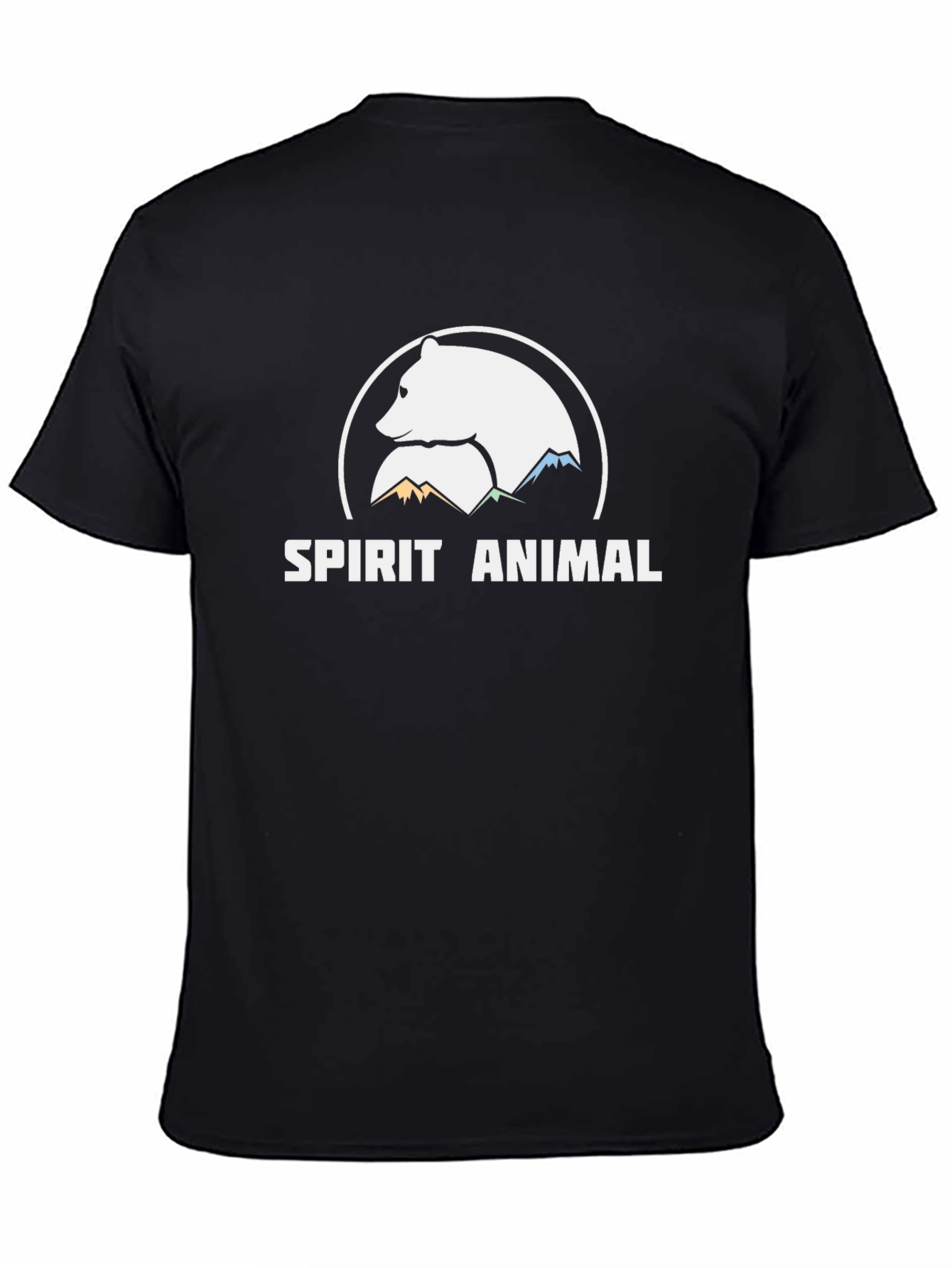 Spirit Animal Graphic Tee - Mountain Bear Design
