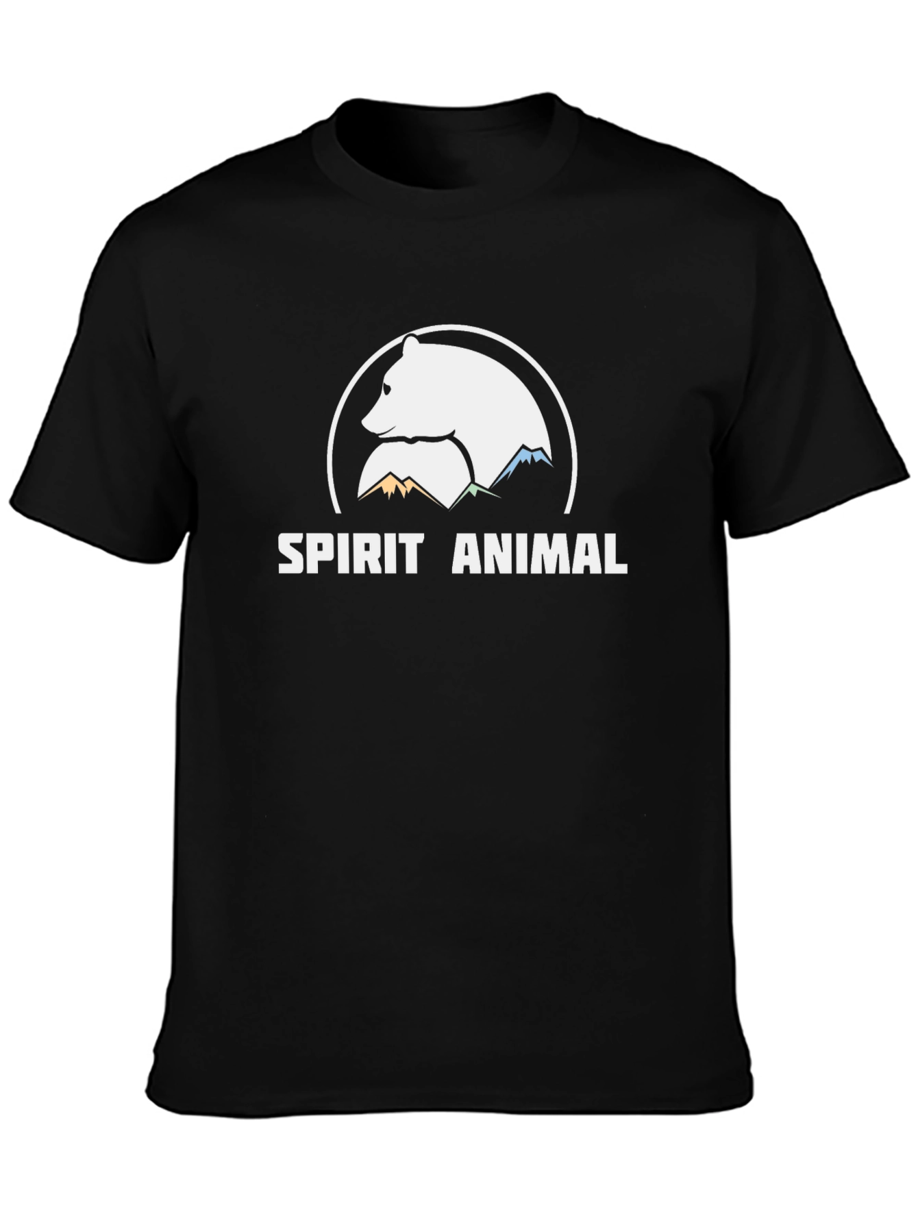 Spirit Animal Graphic Tee - Mountain Bear Design