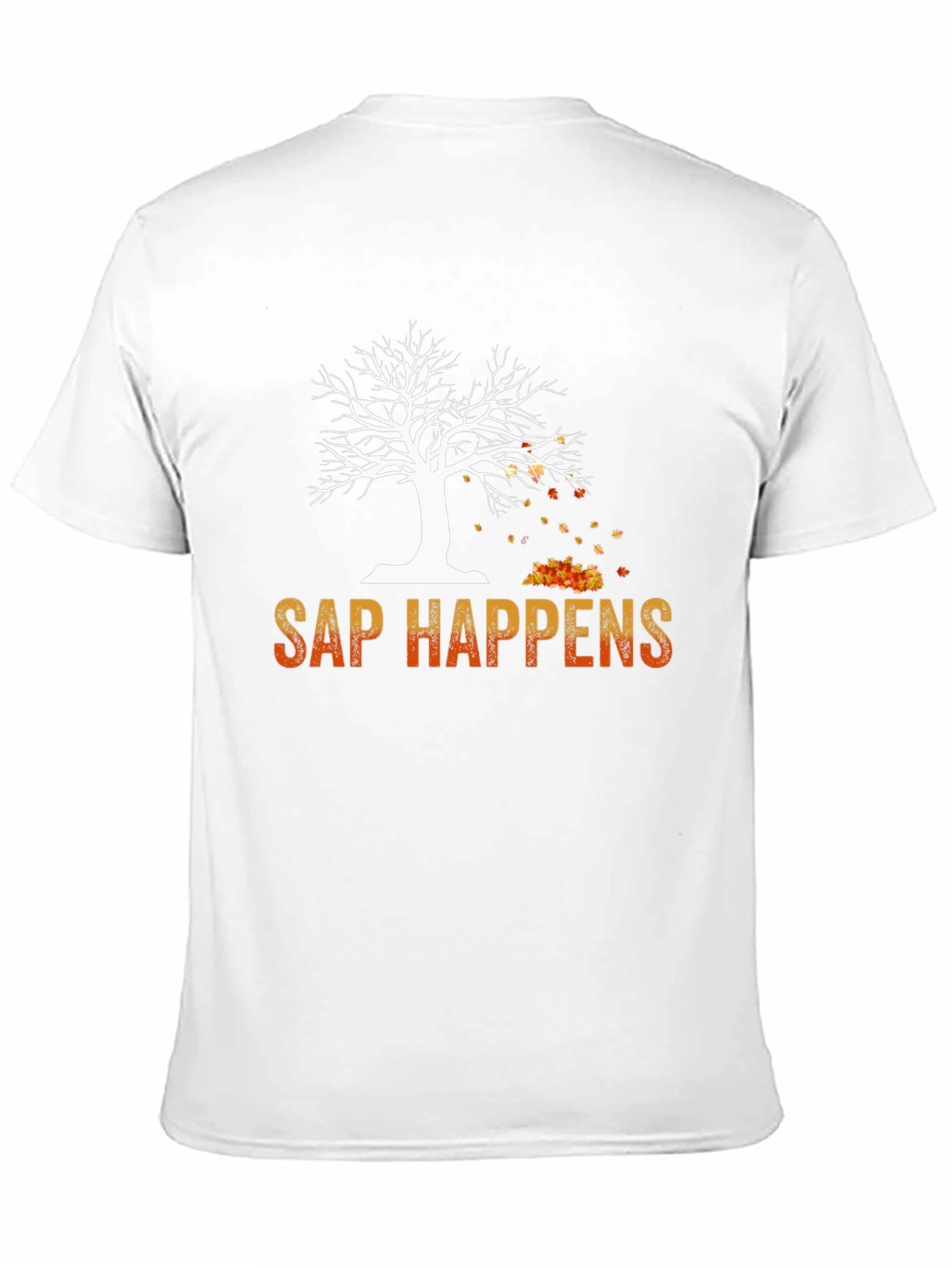 Sap Happens T-Shirt - Autumn Tree Design