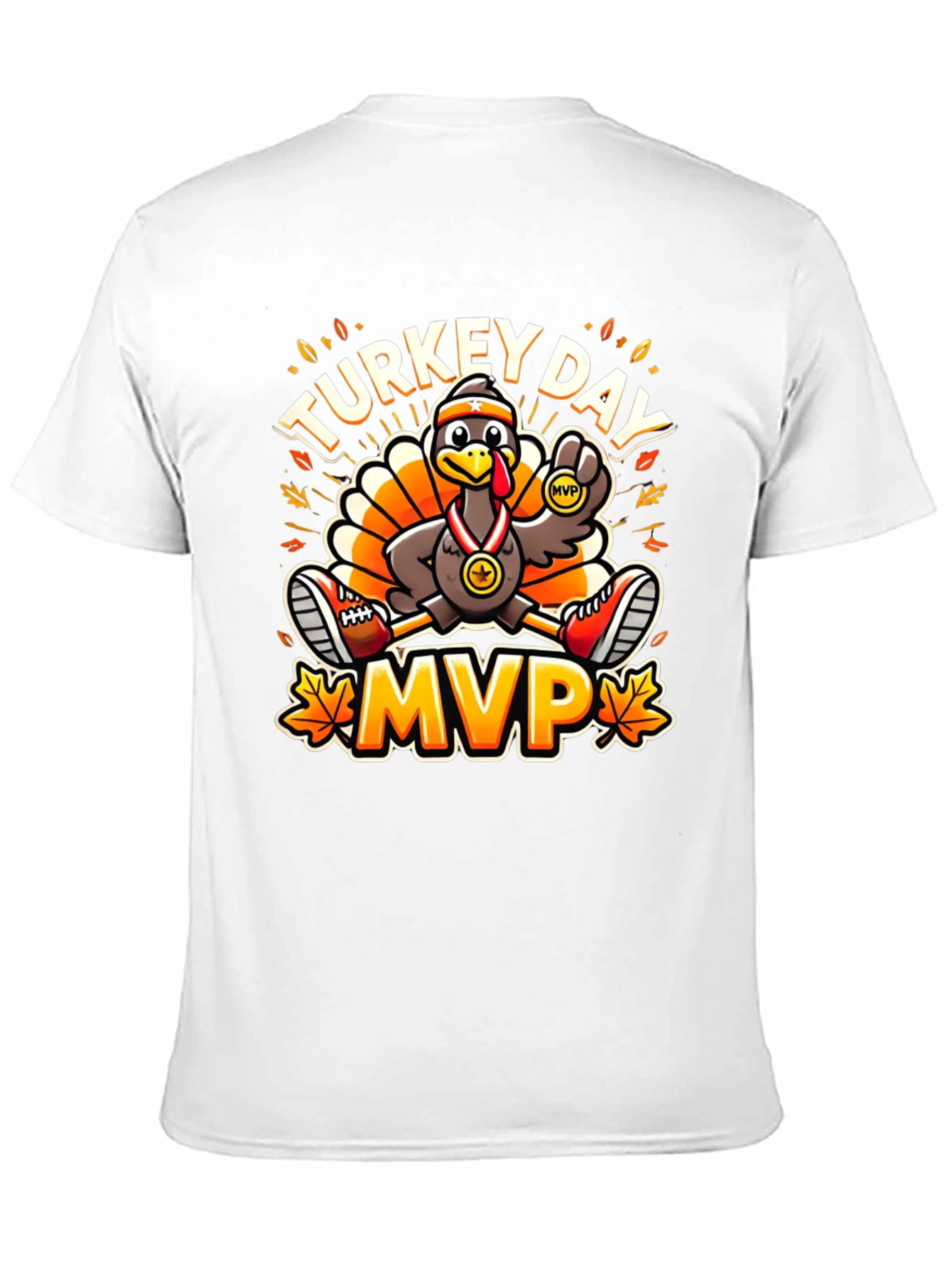 Turkey Day MVP T-Shirt - Thanksgiving Run