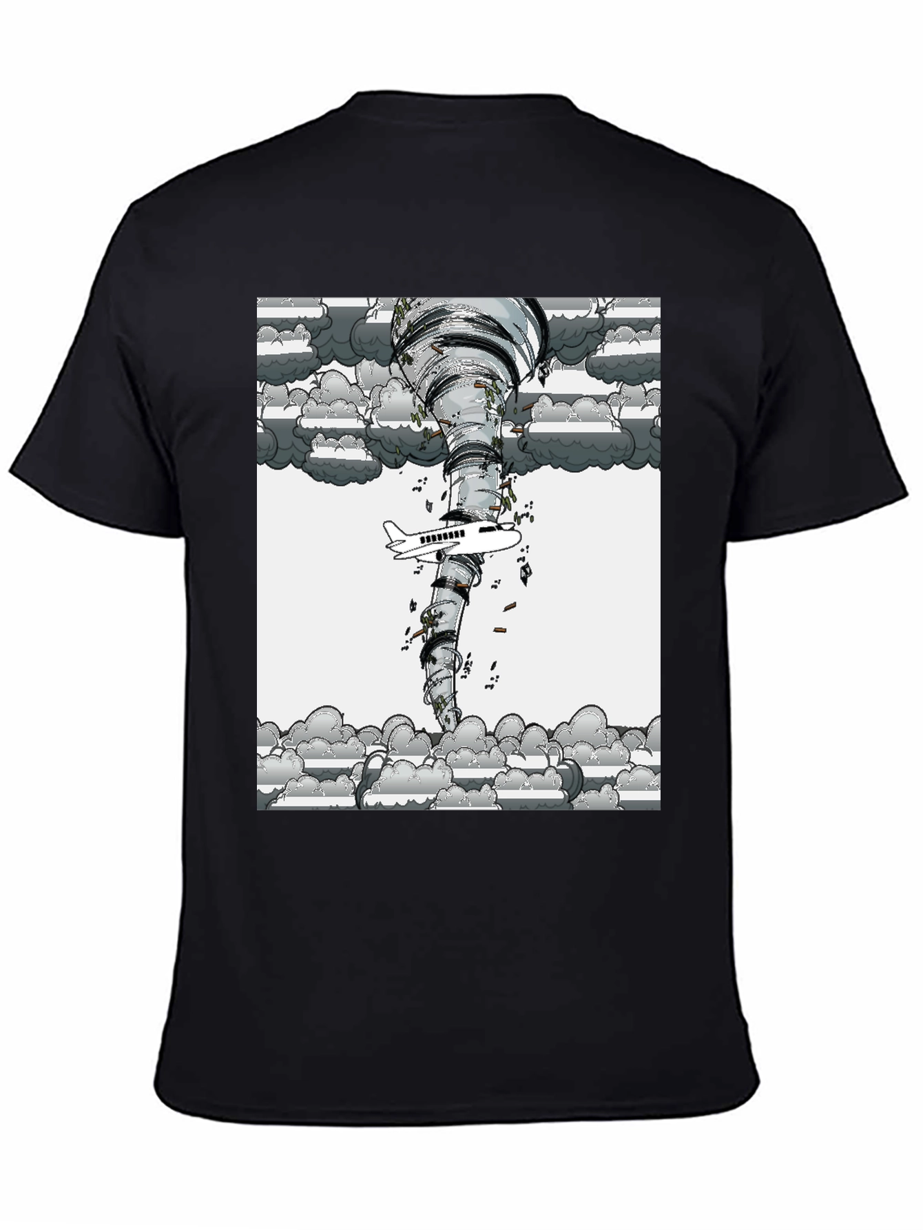 Tornado Airplane Graphic Tee