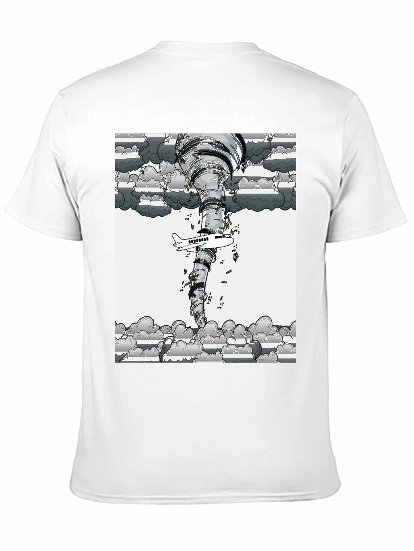 Tornado Airplane Graphic Tee