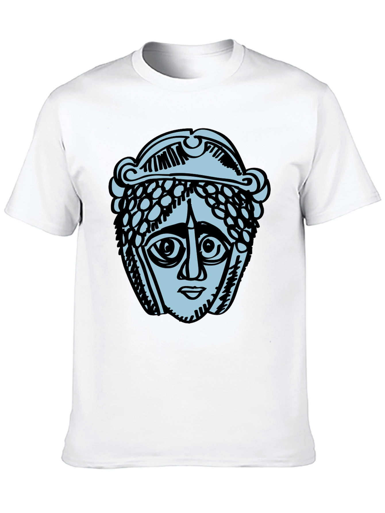 Ancient Head Graphic T-Shirt