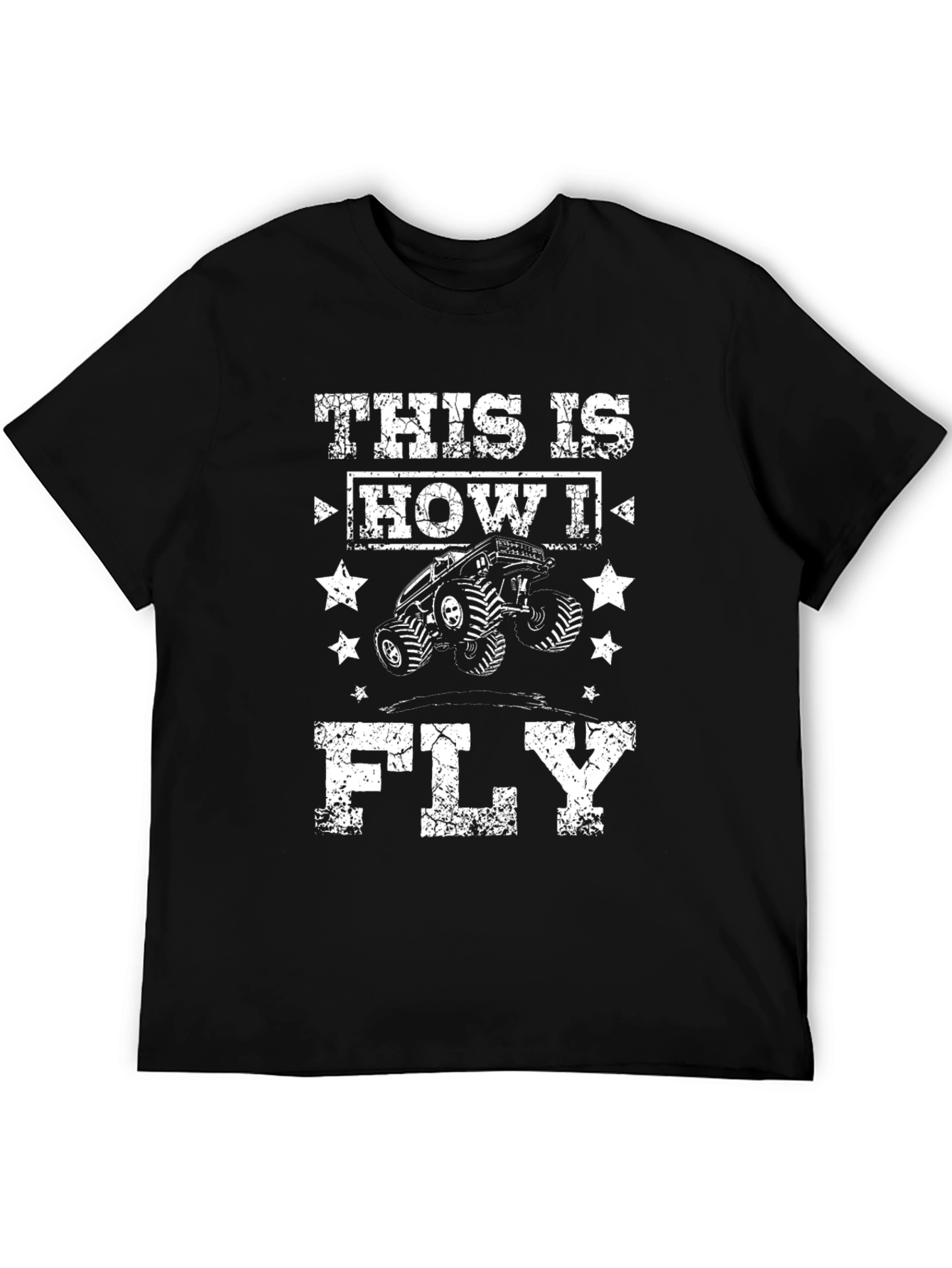This Is How I Fly Monster Truck Graphic Tee