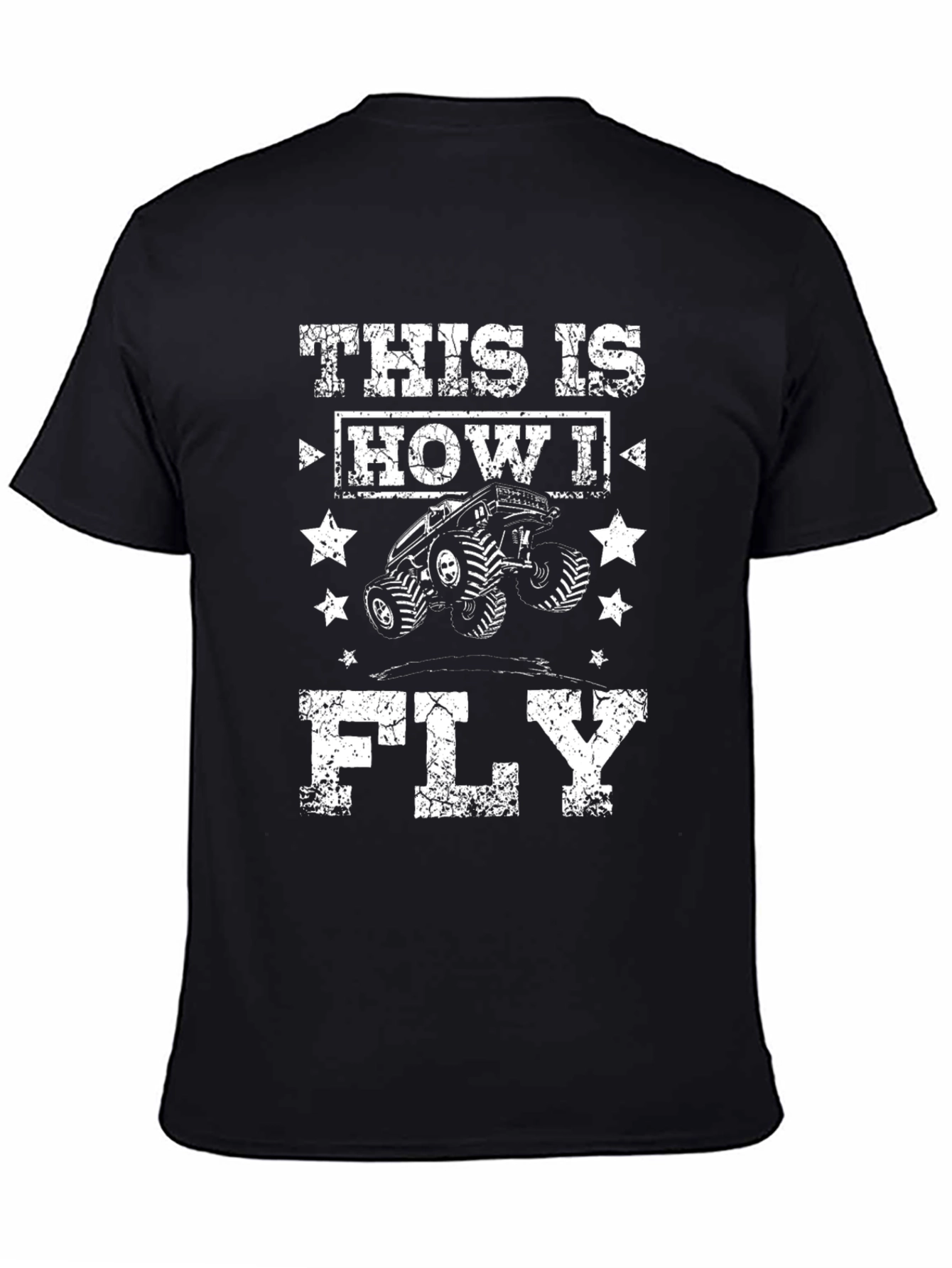 This Is How I Fly Monster Truck Graphic Tee