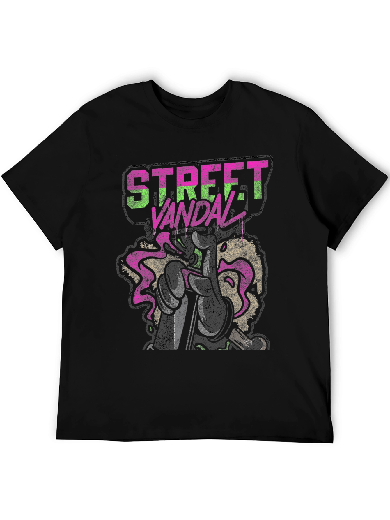 Street Vandal Graphic T-Shirt - Cool Urban Style