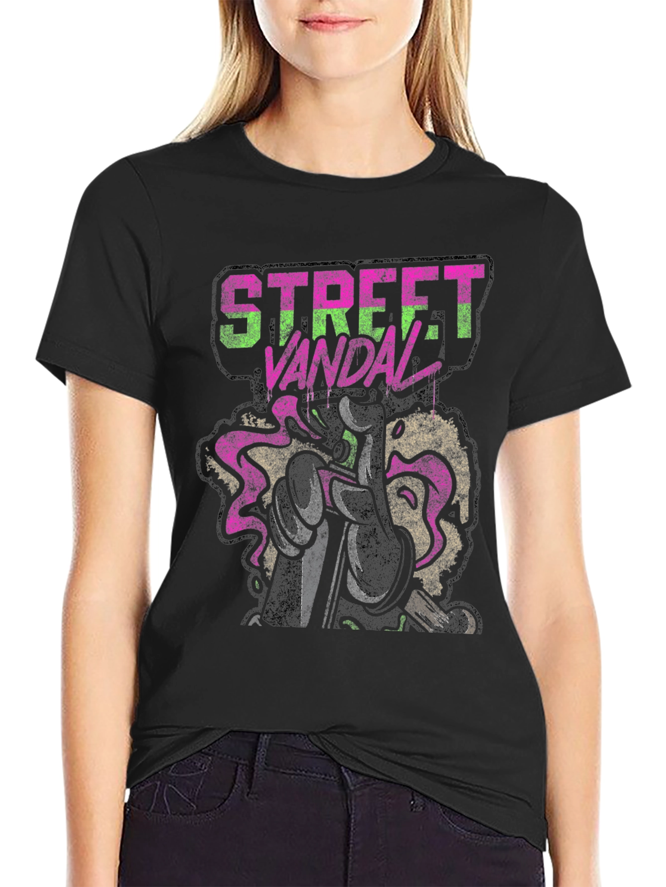 Street Vandal Graphic T-Shirt - Cool Urban Style