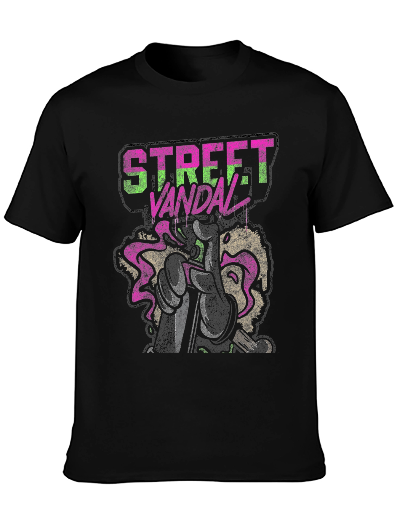 Street Vandal Graphic T-Shirt - Cool Urban Style
