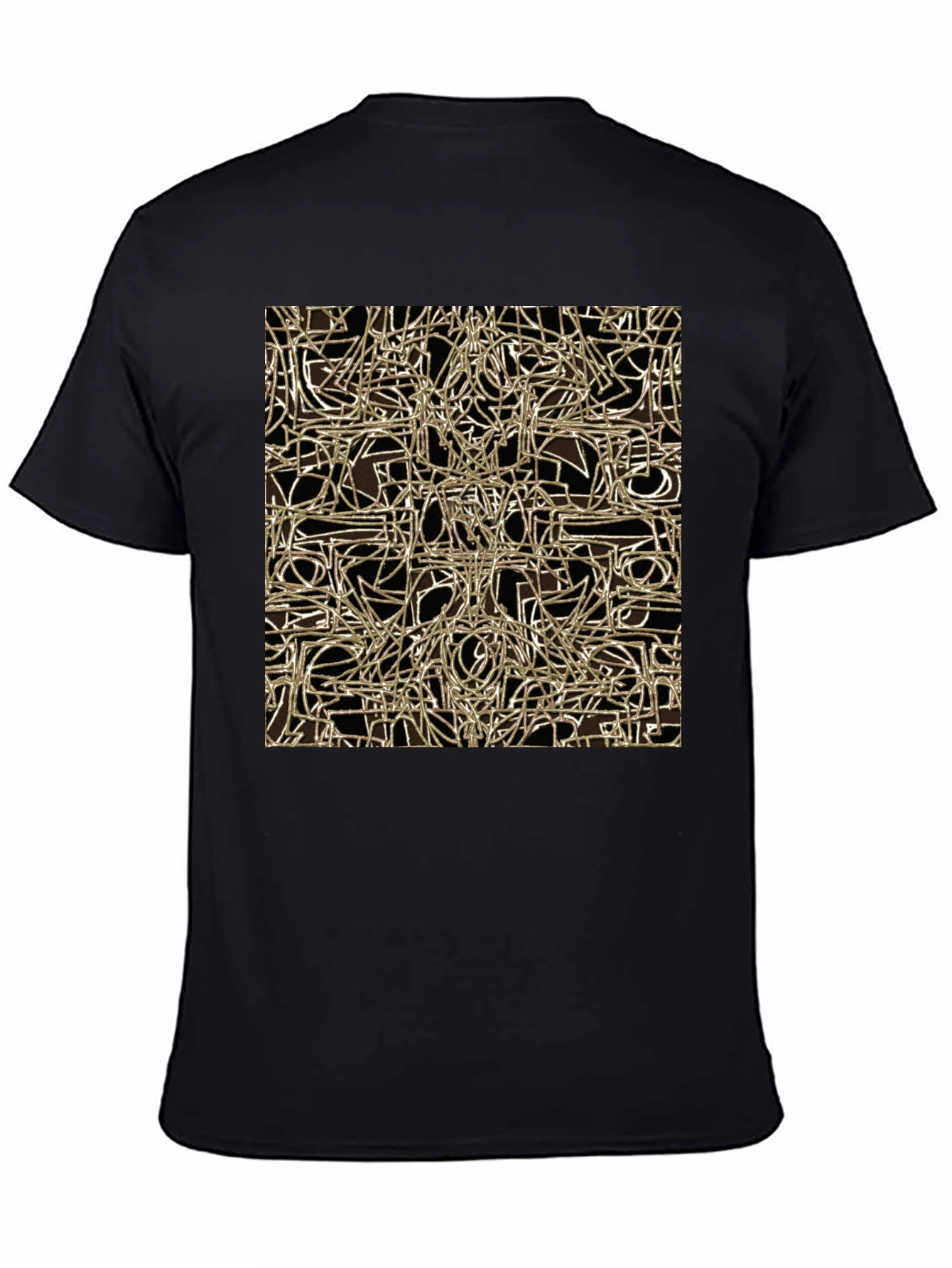 Abstract Lines Graphic Tee - Modern Art Shirt