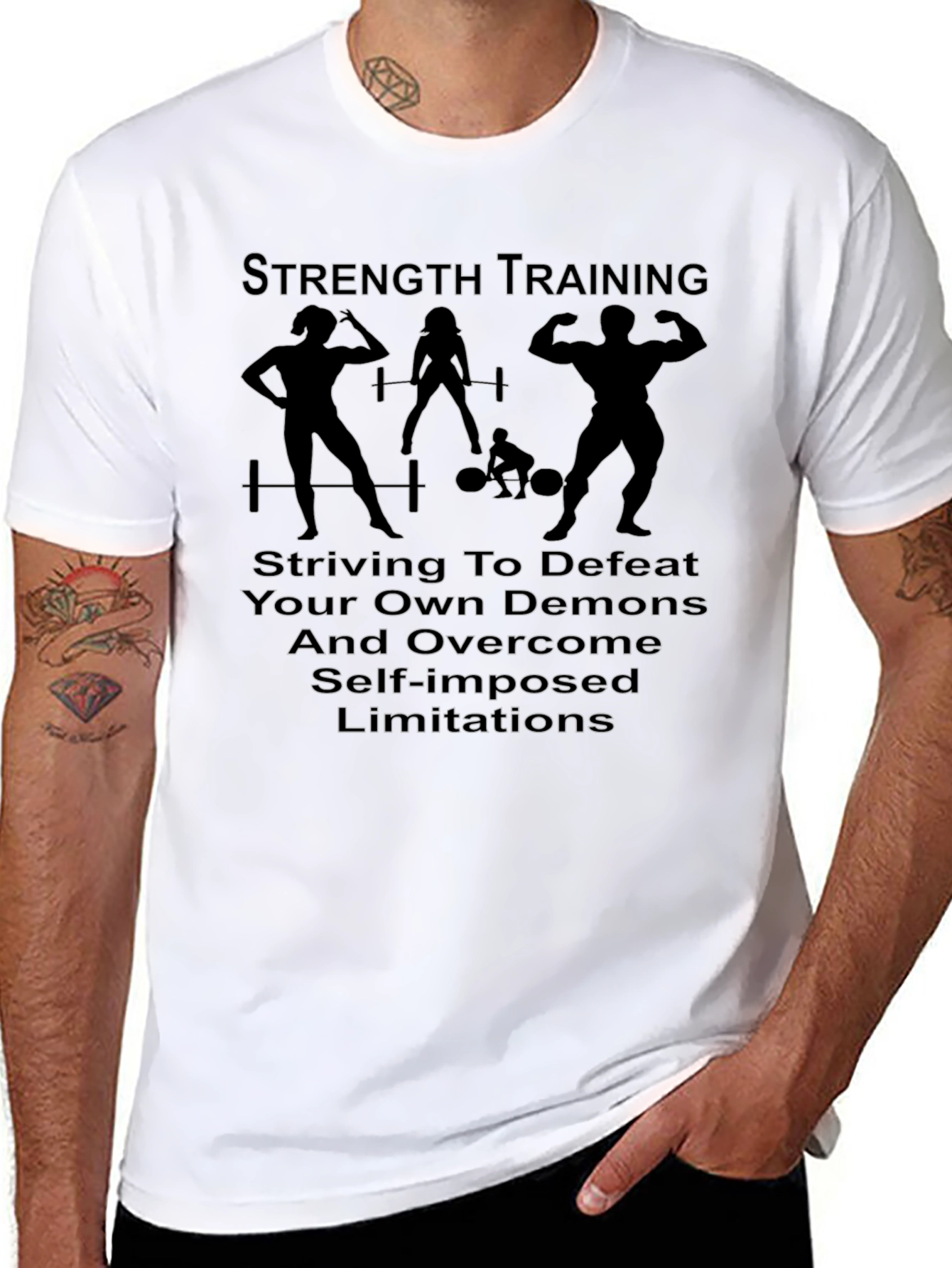 Strength Training Motivation T-Shirt
