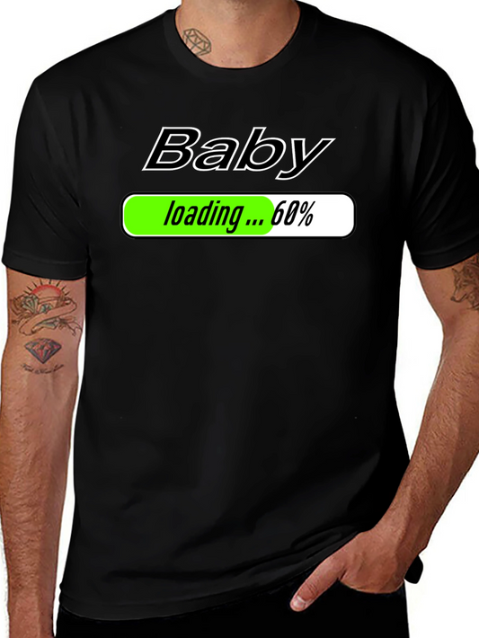Baby Loading Funny Pregnancy Announcement T-Shirt