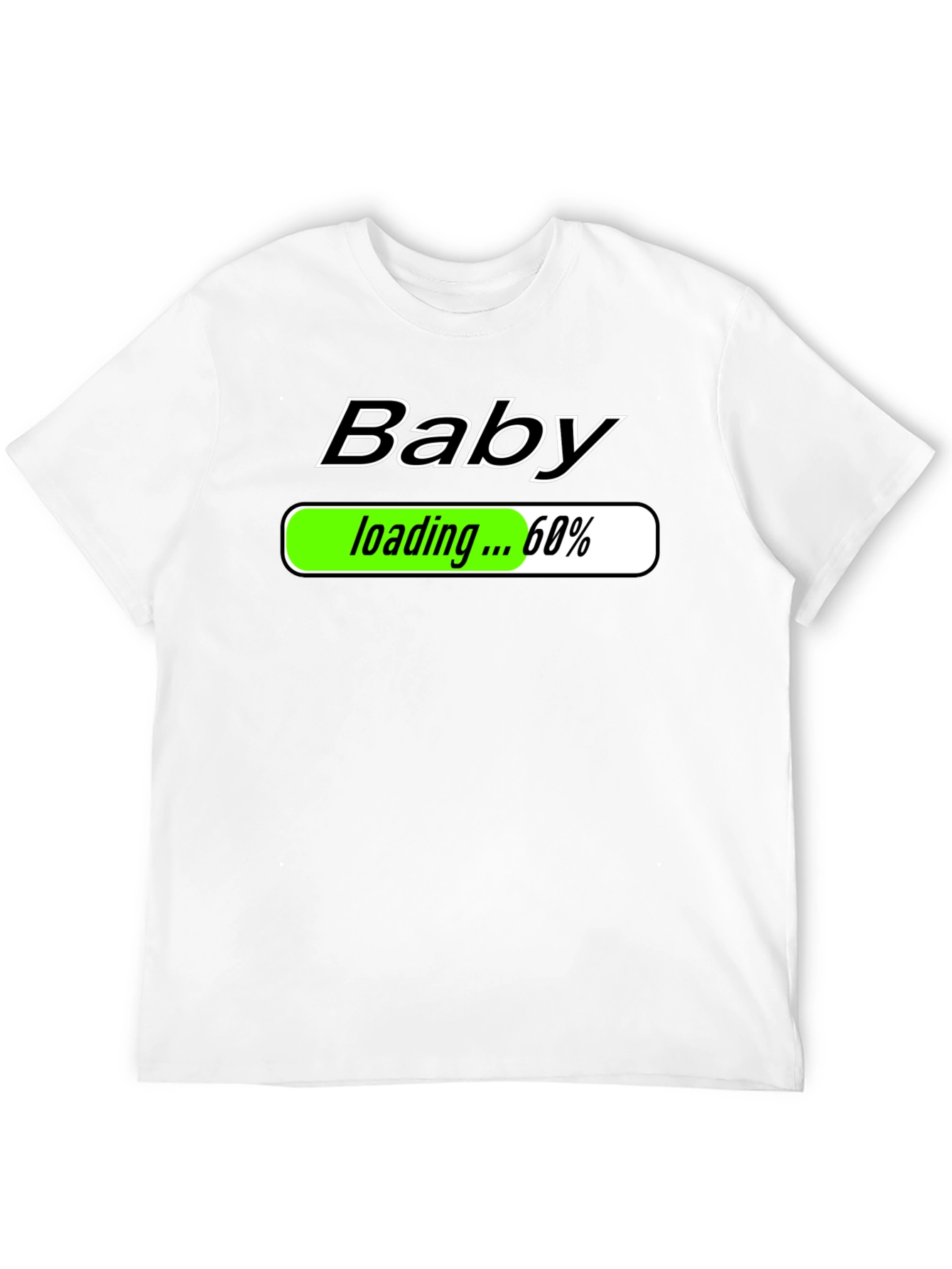 Baby Loading Funny Pregnancy Announcement T-Shirt