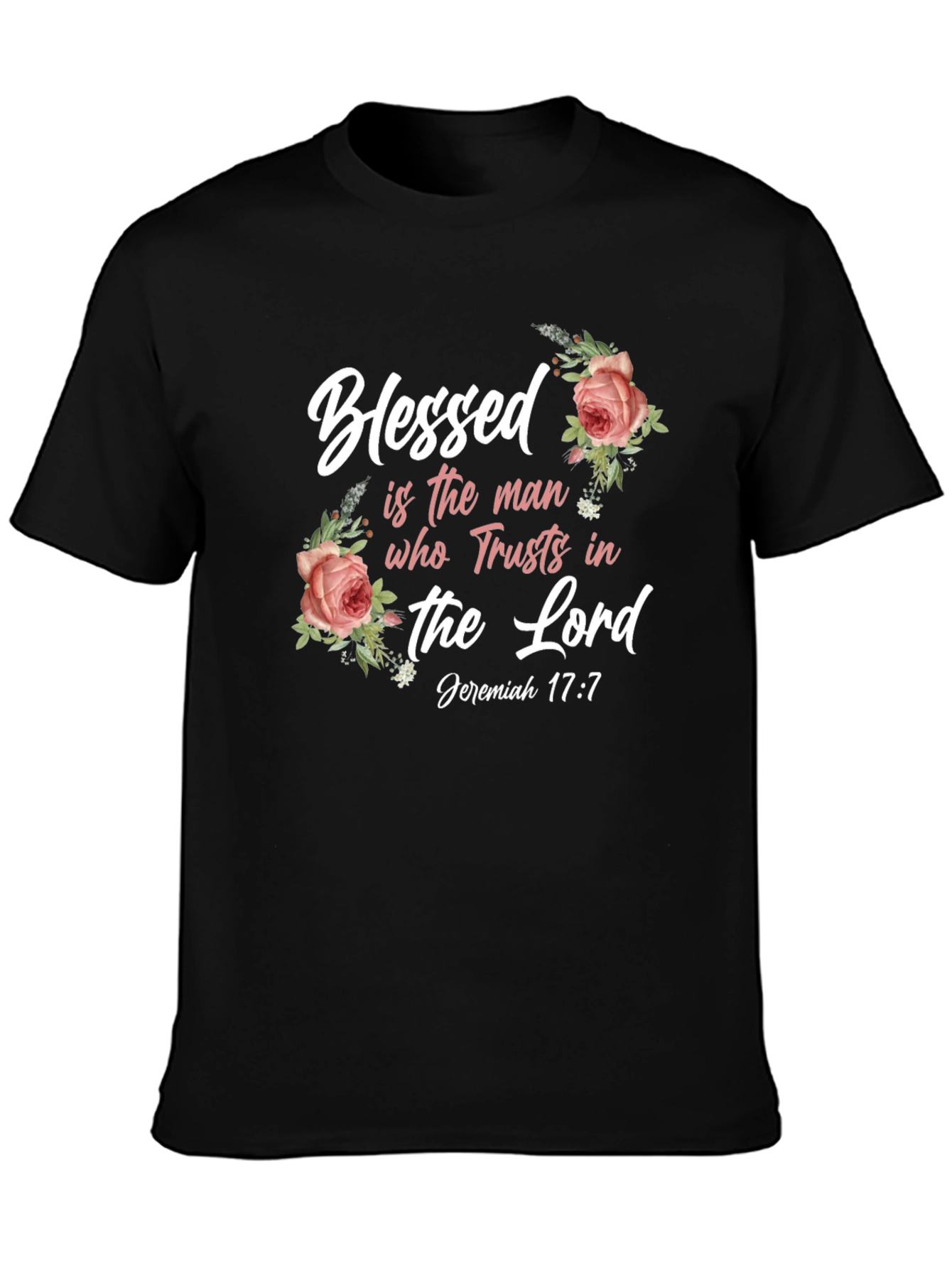 Blessed is the Man T-Shirt - Christian Faith Tee