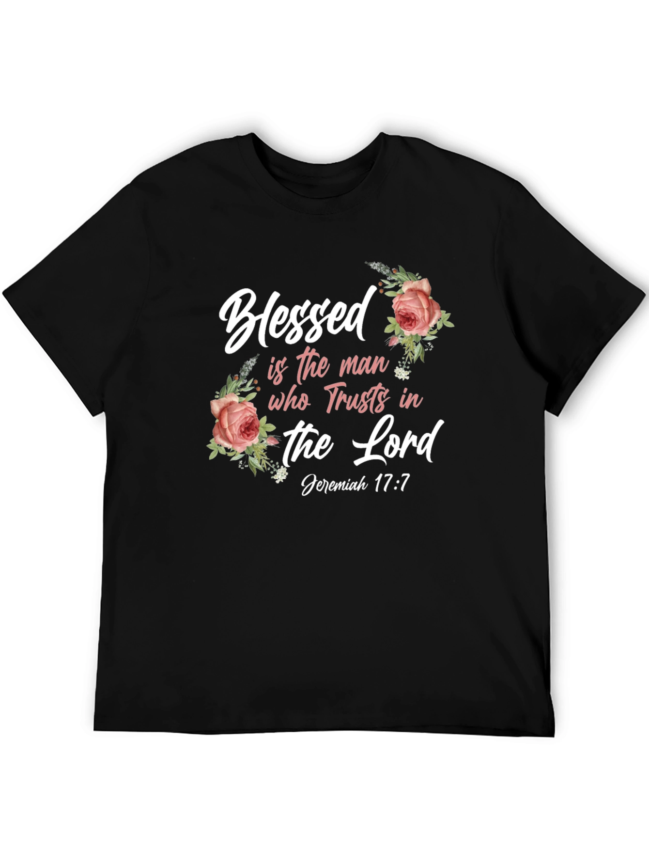 Blessed is the Man T-Shirt - Christian Faith Tee