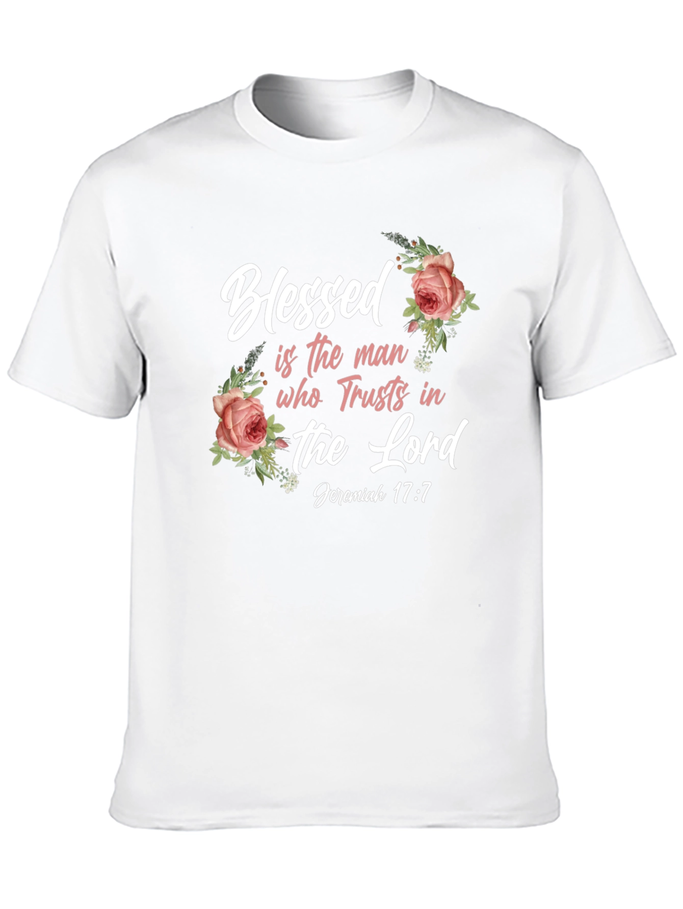 Blessed is the Man T-Shirt - Christian Faith Tee