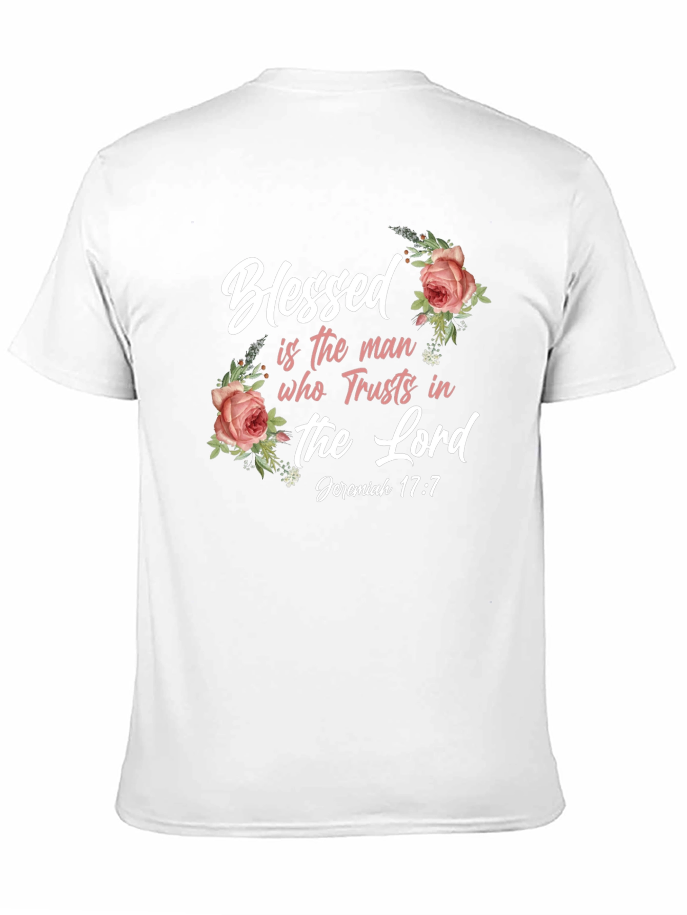 Blessed is the Man T-Shirt - Christian Faith Tee