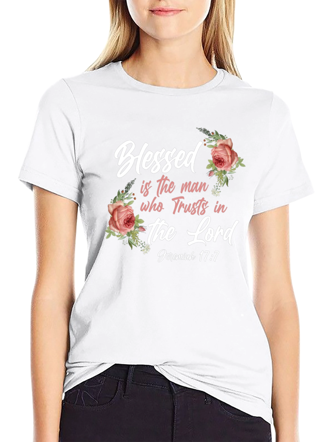 Blessed is the Man T-Shirt - Christian Faith Tee