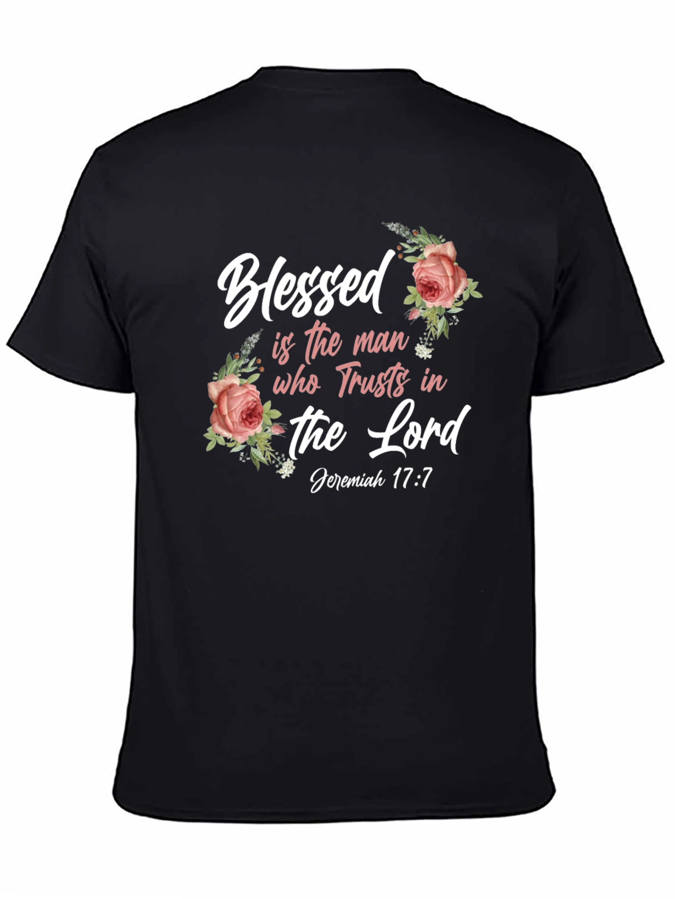 Blessed is the Man T-Shirt - Christian Faith Tee
