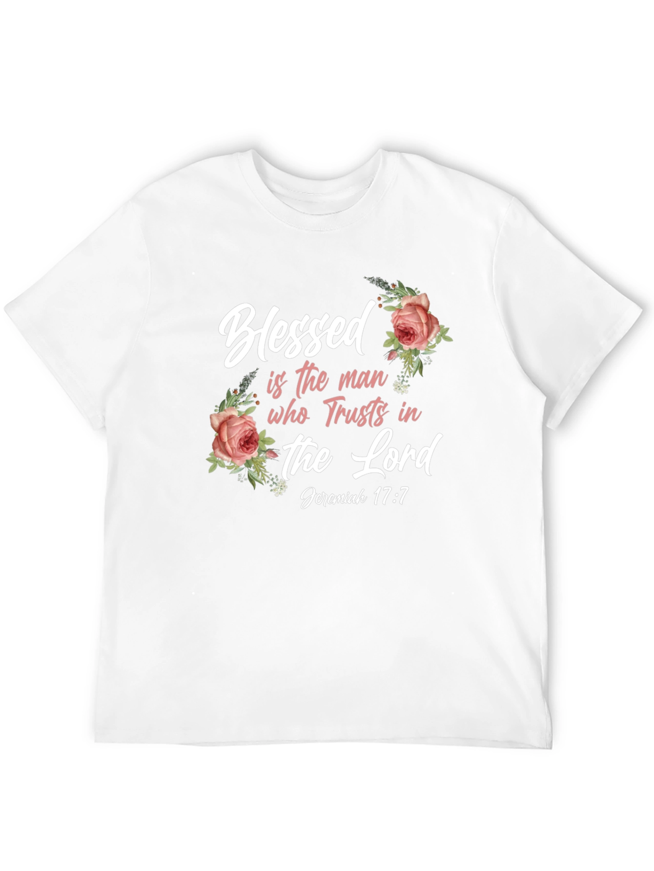 Blessed is the Man T-Shirt - Christian Faith Tee