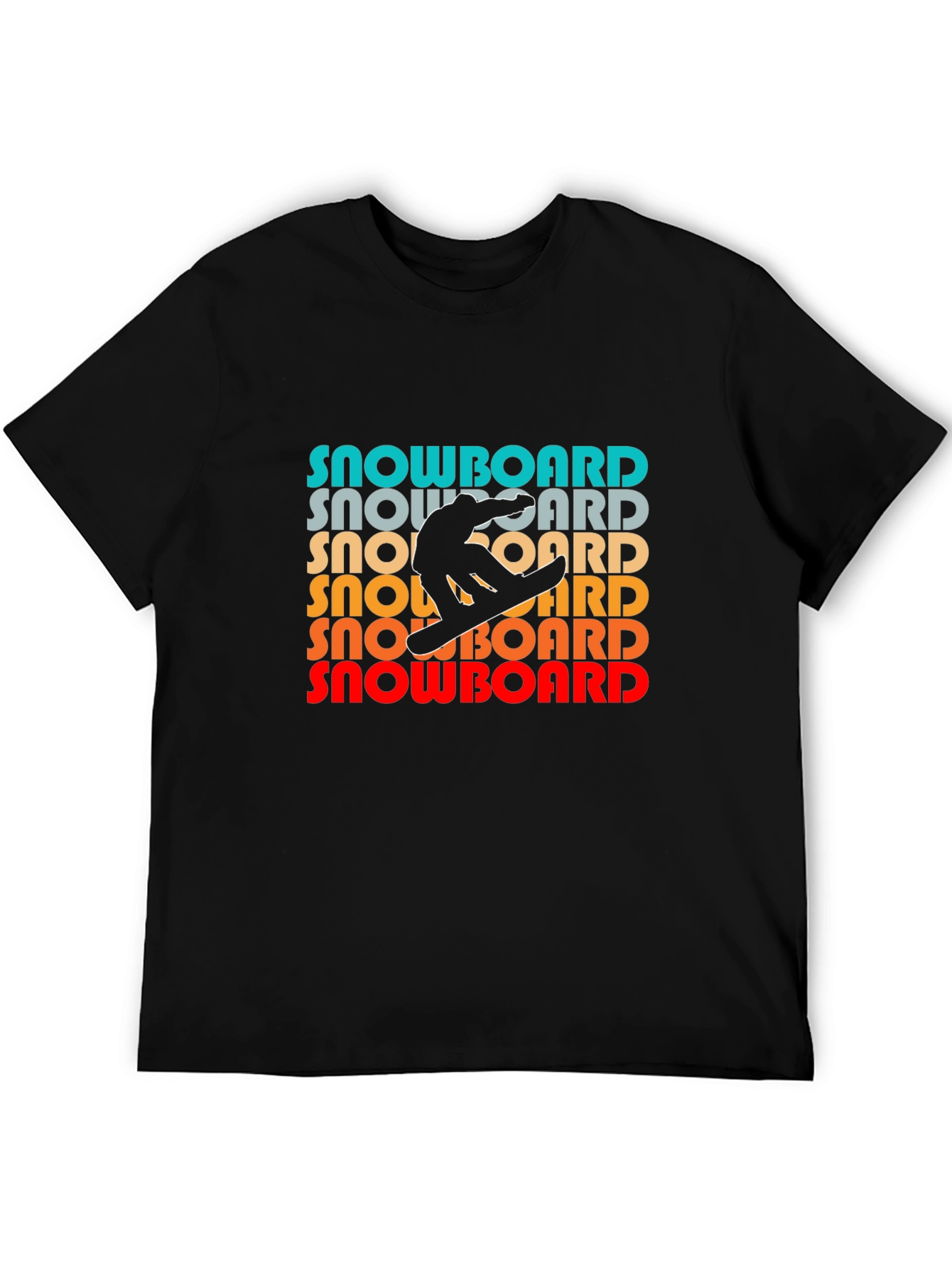 Retro Snowboard T-Shirt