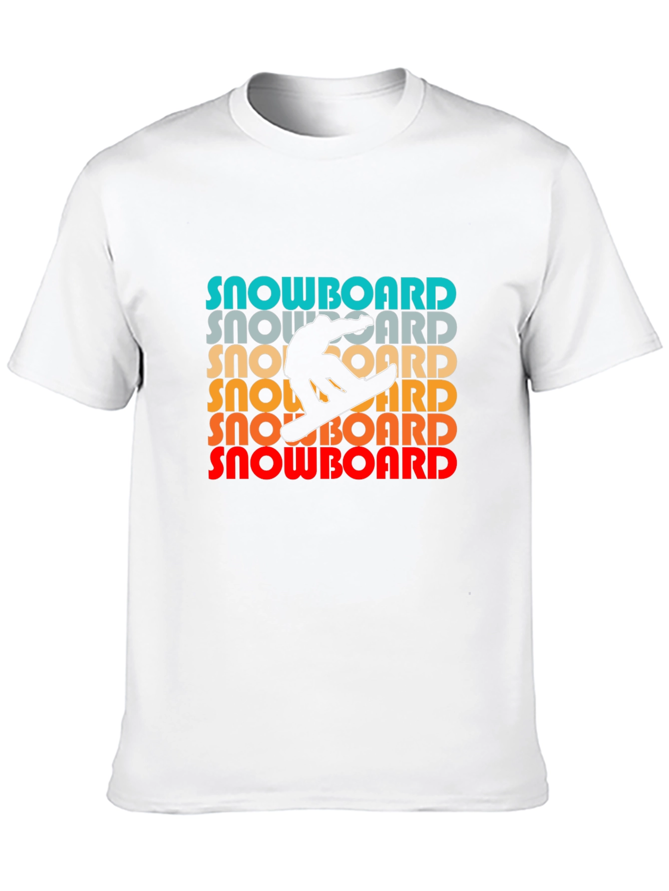 Retro Snowboard T-Shirt