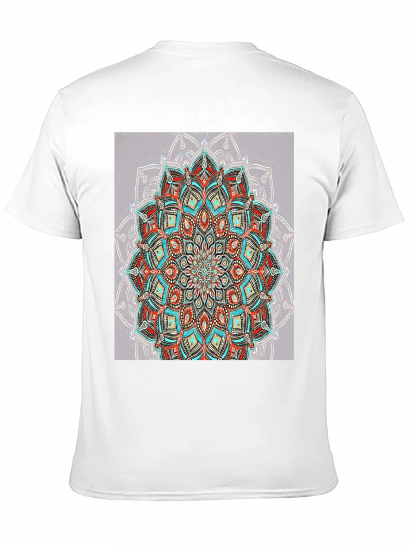 Mandala Print Tee - Stylish Graphic T-Shirt