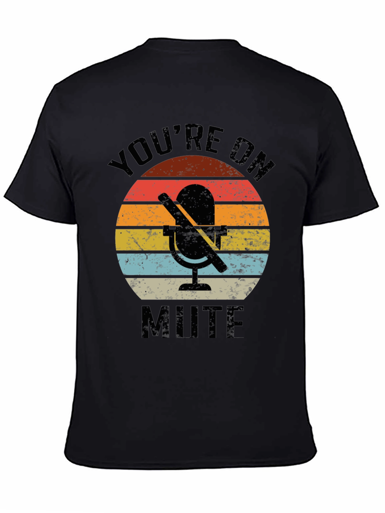 Youre On Mute Retro Graphic Tee