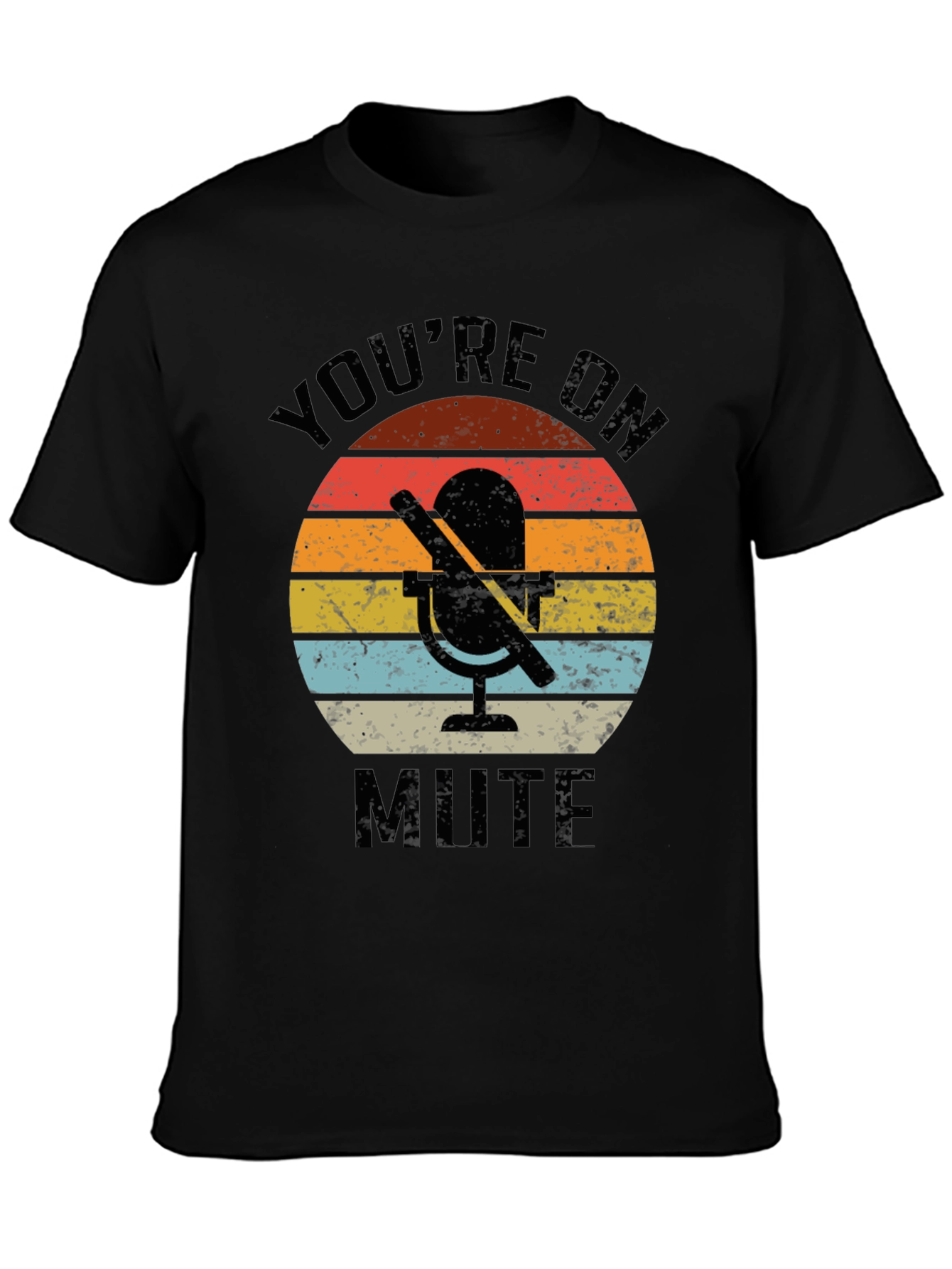 Youre On Mute Retro Graphic Tee