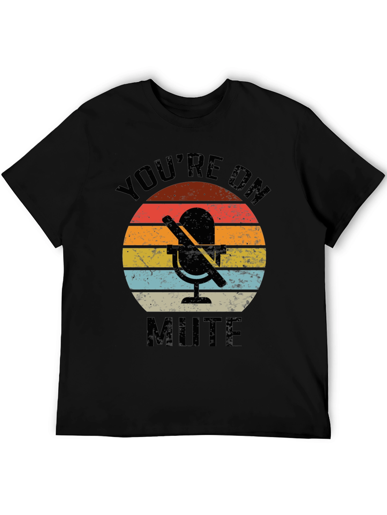 Youre On Mute Retro Graphic Tee