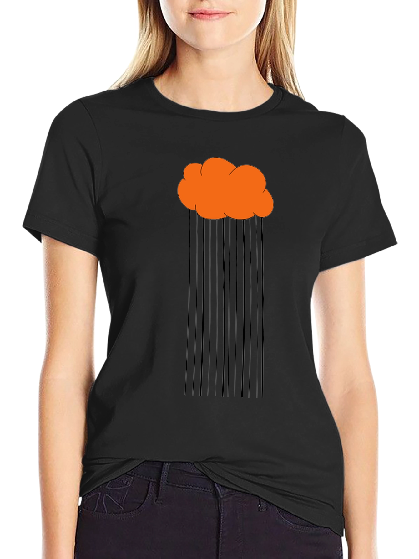 Rainy Day Cloud Graphic T-Shirt