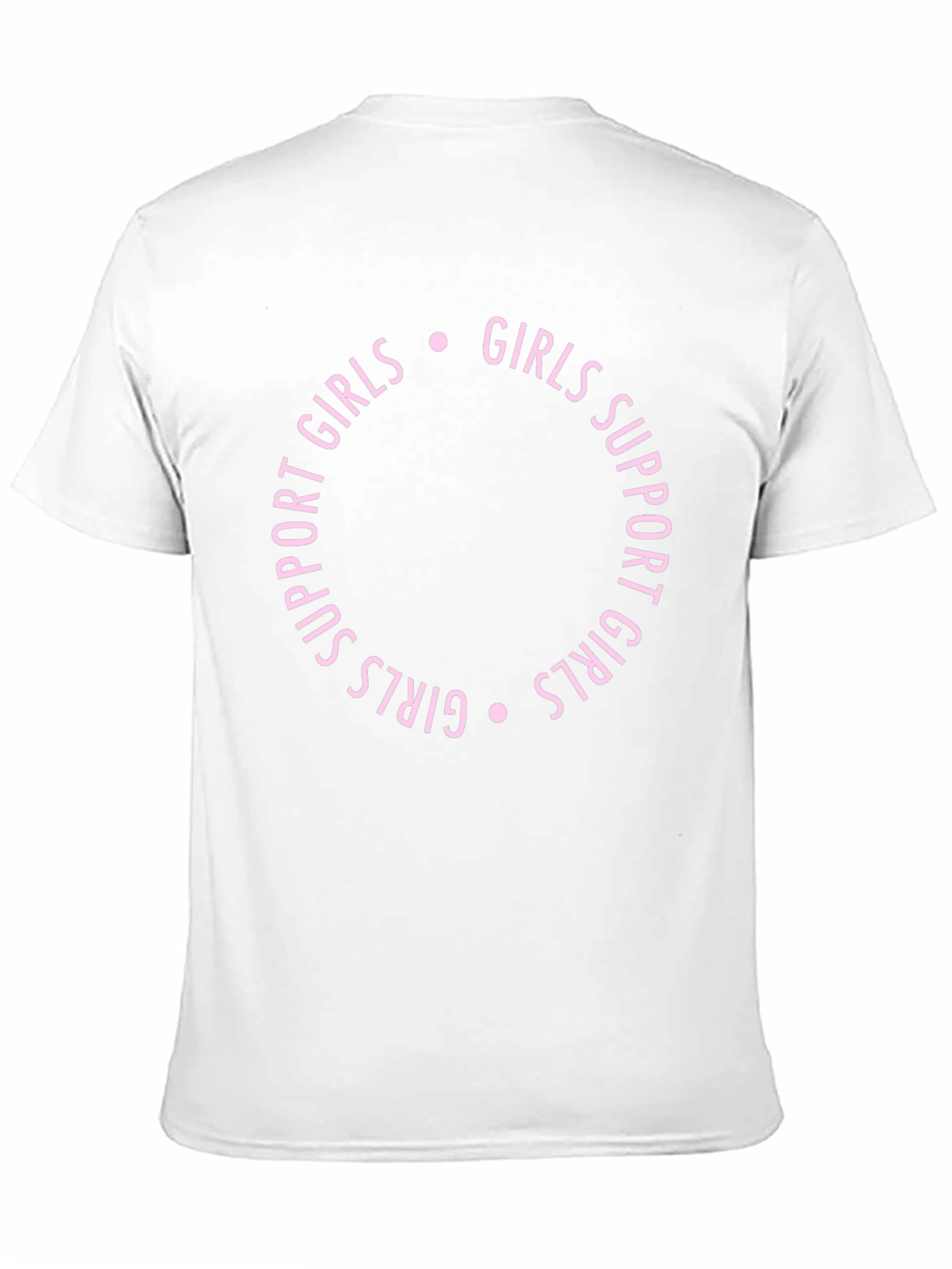 Girls Support Girls Graphic Tee - Black