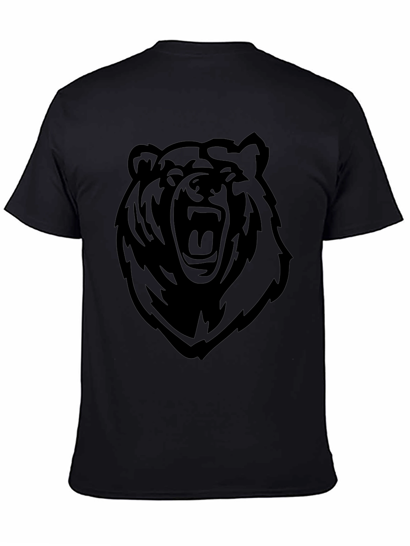 Black Bear Graphic Tee - Mens Casual Shirt