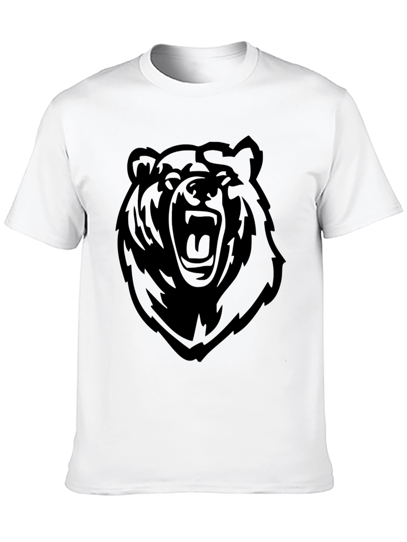 Black Bear Graphic Tee - Mens Casual Shirt