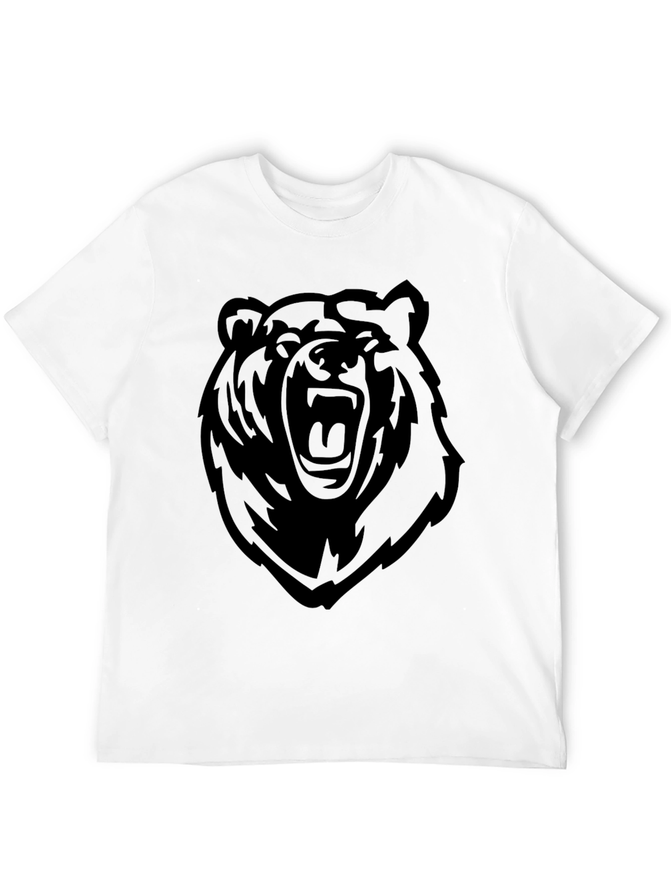 Black Bear Graphic Tee - Mens Casual Shirt