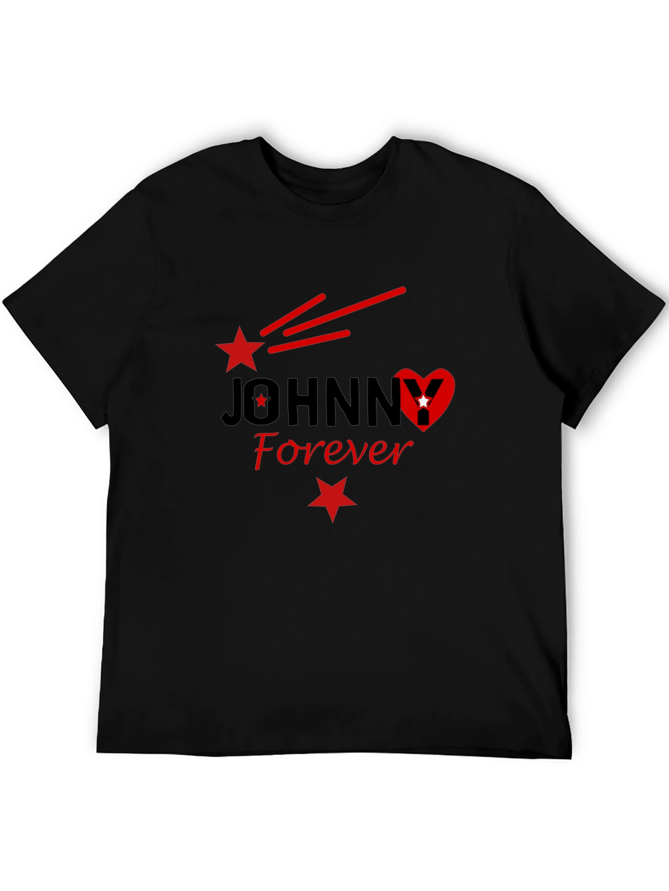 Johnny Forever Graphic Tee - Black