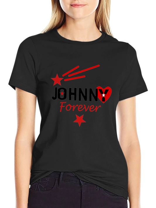 Johnny Forever Graphic Tee - Black